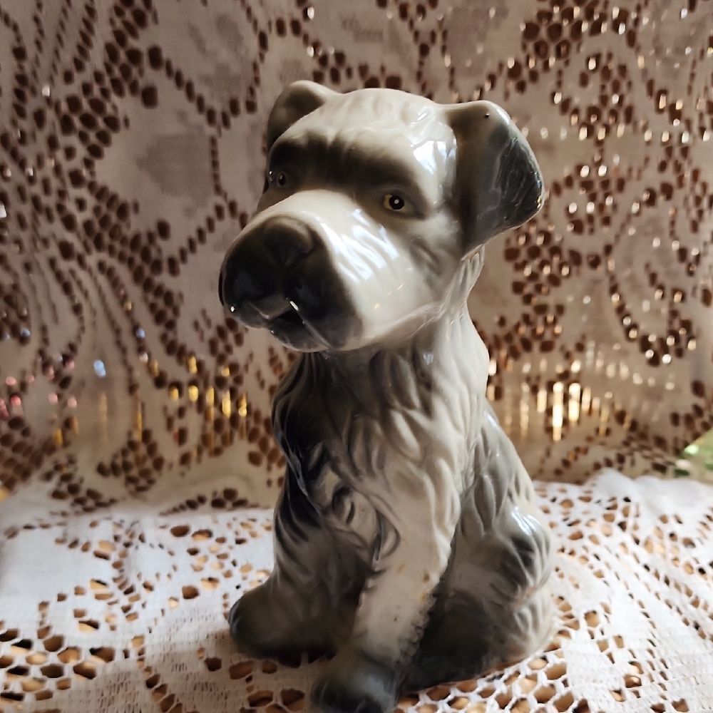 Vintage Terrier Dog Figurine